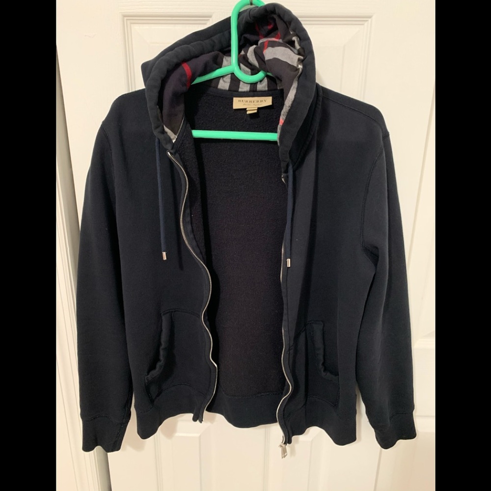 Burberry Zip Up hoodie